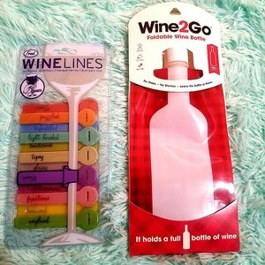 Wine Lines & Portable Wine Bottle Wine Accessories NIB
